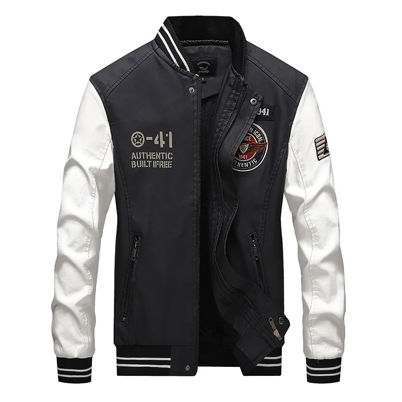 

New Jackets for Men Clothing Jaquetas 2023 Pilot PU Leather Jacket Chaquetas Coat Tracksuits Bomber Coats Baseball New Chaquetas