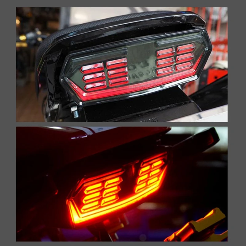 Мотоциклетный стоп-сигнал с указателями поворота для Honda Grom MSX125 CB650F CB650R CBR650F CTX700N