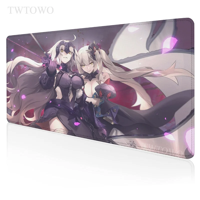 

Fate Grand Order Mouse Pad Gamer New XXL Custom keyboard pad Laptop Natural Rubber Soft Gamer Anti-slip Table Mat Mice Pad