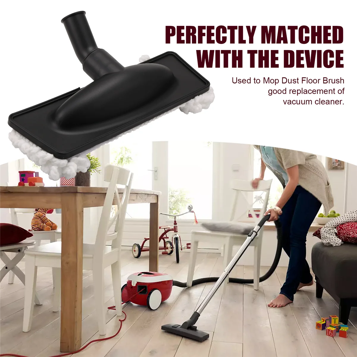 Насадка для щетки пыли и пола универсальная насадка пылесоса 32 мм аксессуары