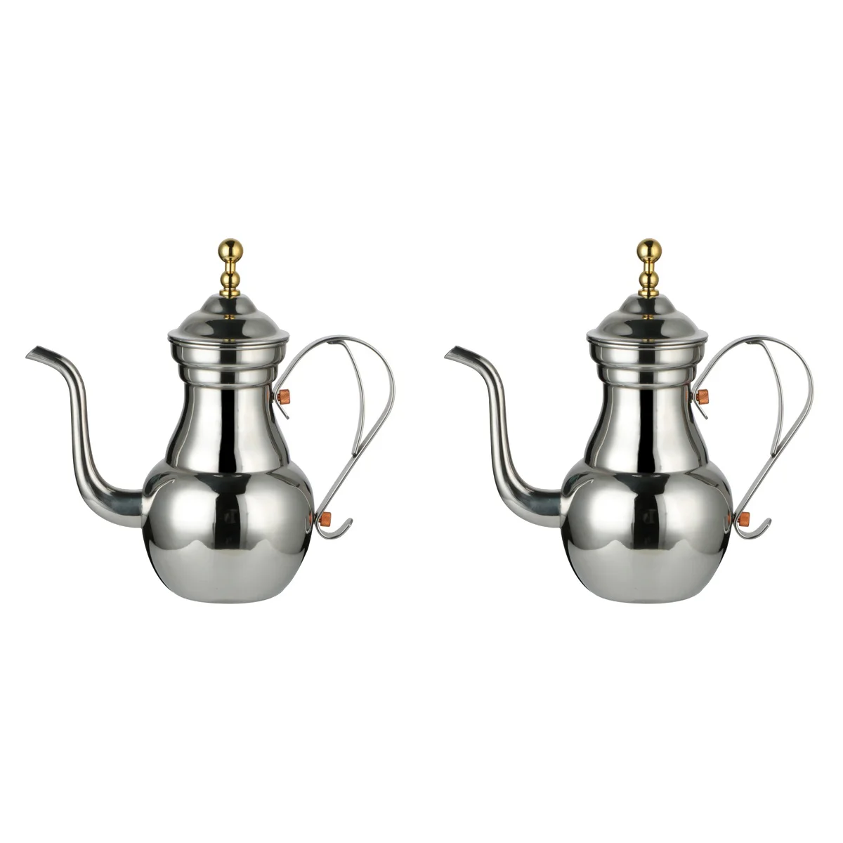 

Kettle Tea Coffee Teapot Stainless Steel Pour Espresso Boiling Over Water Pot Pitcher Filterpots Stove Stovetop Lemonade Turkish