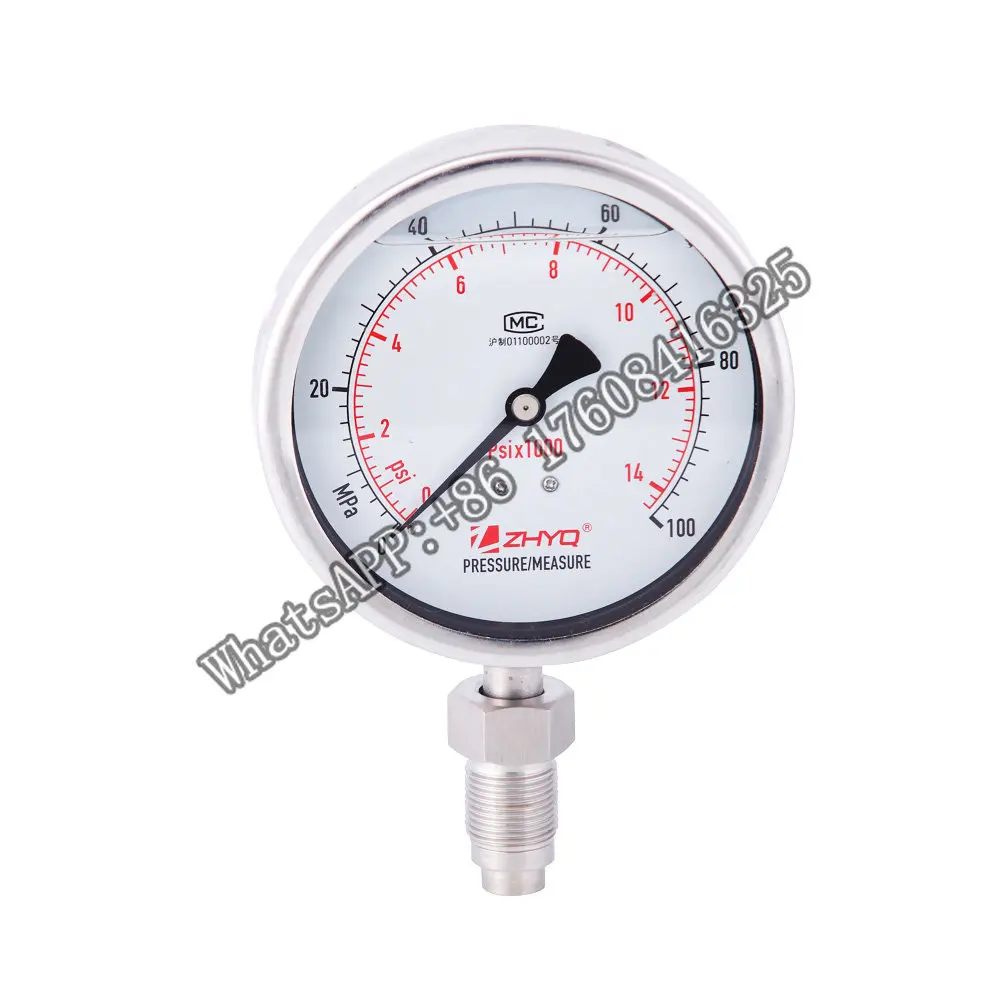 

Screw Thread Connection Diaphragm Pressure Gauge for Homogenizer