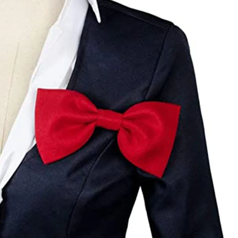 Аниме костюм Danganronpa для косплея, костюм Эносима Дзюнко, школьная юбка JK, парик с двойным косичком, головной убор, костюм для Хэллоуина.