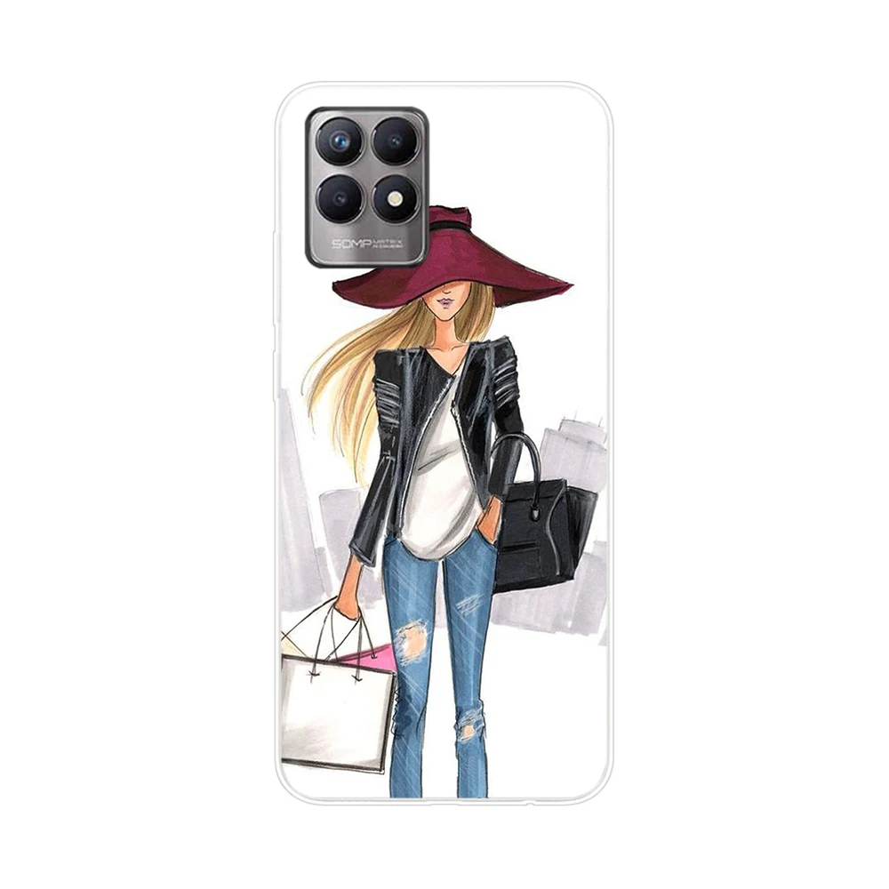 for realme 8i case for realme 8i case 8 i 2021 soft silicone bumper coque for oppo realme 8 realme8 pro phone cover tpu coque free global shipping