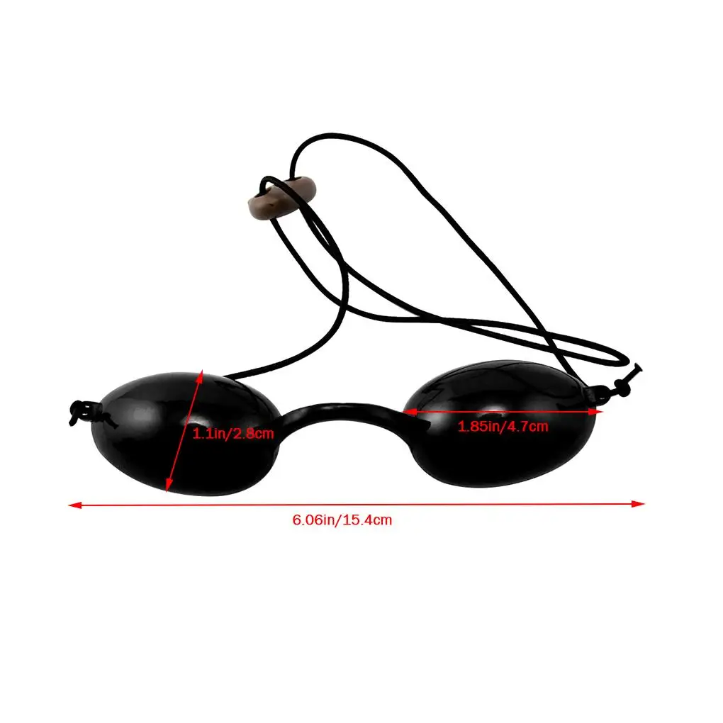 

Очки для защиты глаз, защита от УФ-лучей, дубленые спа-очки для безопасности глаз с регулируемой веревкой