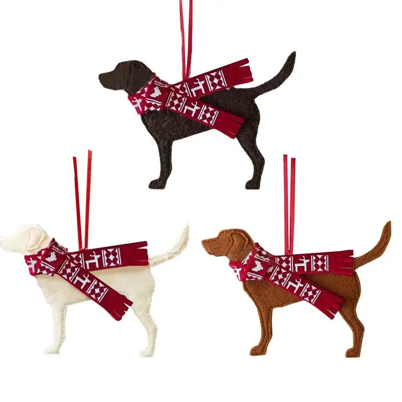 

Рождественская собака, подвеска, украшение, деревянная елка Xma, подвесной знак, статуи, украшения, Рождество, вечеринка, своими руками, благо...