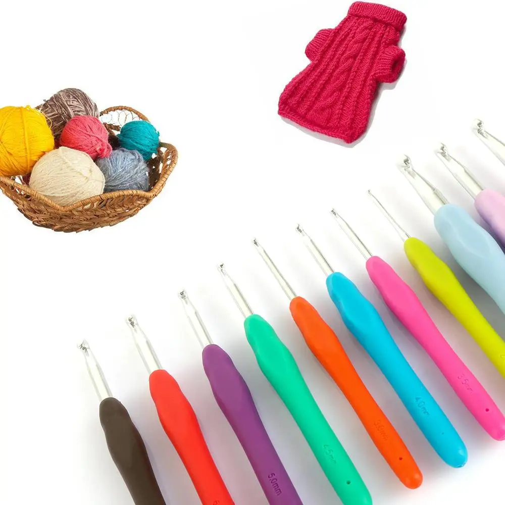 2 0-10 мм Мягкая рукоятка сделай сам эргономичная ручка алюминиевые спицы для