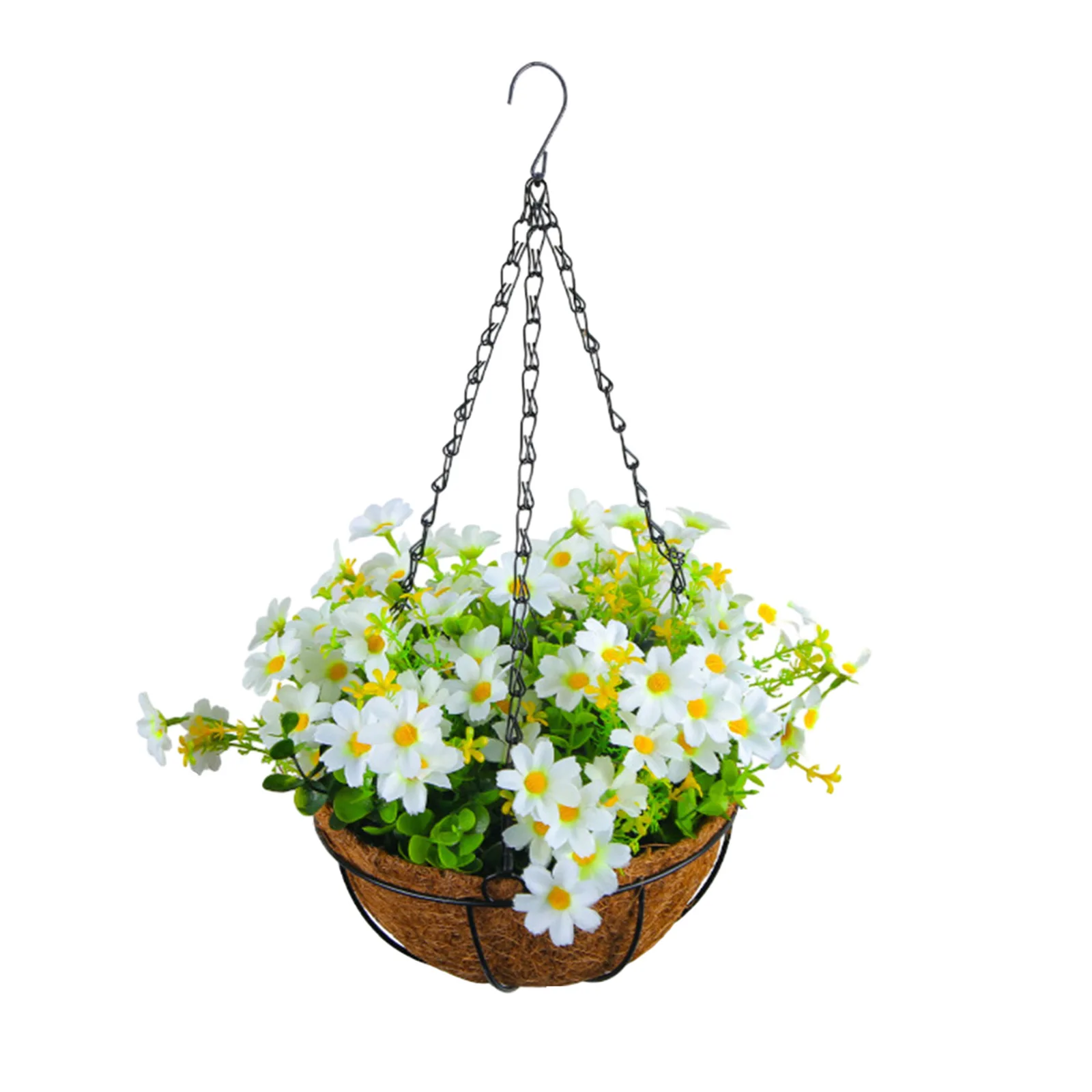 

Potted Artificial Flowers Artificial Plants Outdoor Hanging Basket Artificial Vine Flowers Hanging Baskets Plants Garden Decor