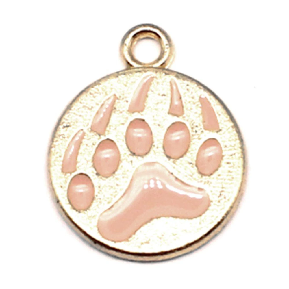 

cat's Paw Charm For Making Jewelry Diy Finding 30pcs 15x18mm