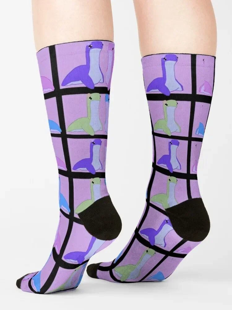 Носки Nessies зимние спортивные нескользящие носки с подогревом женские и мужские