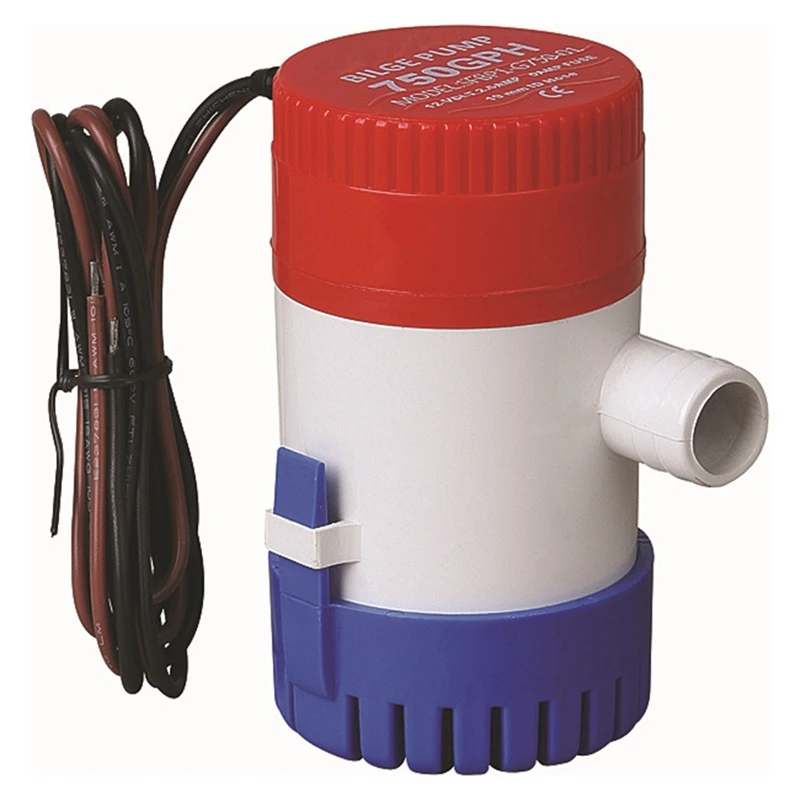 

1 шт., откачивающий водяной насос, 12 В, 750 галлонов в час