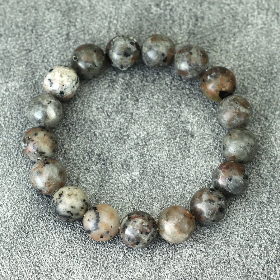 Элегантные браслеты унисекс из натурального огненного камня разных размеров