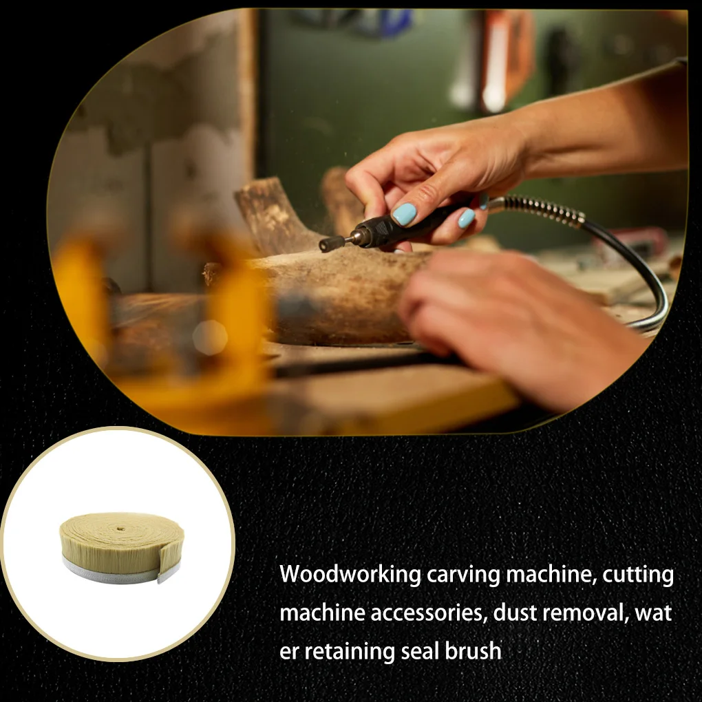 

Инструмент Engrving, шпиндель для вакуумного фрезерования, нейлоновый деревообрабатывающий пылезащитный уплотнитель в форме ленты, щеточный ф...