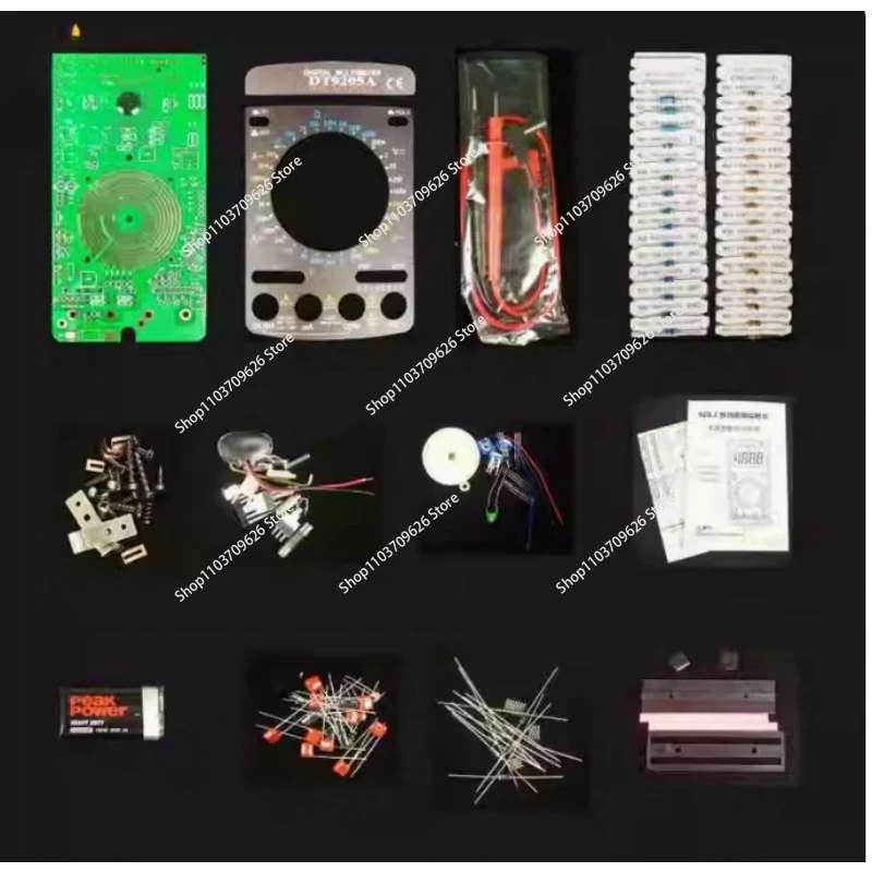 Набор для обучения цифровым мультиметром DT9205A мультиметр обучение сварке набор