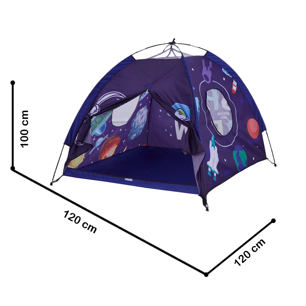 Foldable Folding Children Play House Castle Tent Wigwam Portable Kids Space Planet Rocket Toys Girls Boy Room Decoration |