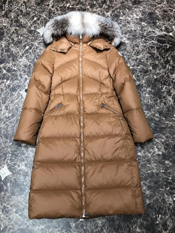 M 2021 Fall Winter New Women's Long Hooded White Goose Down Jacket Luxury Oversized Fox Fur Collar Keeps Warm and Thickened Coat enlarge