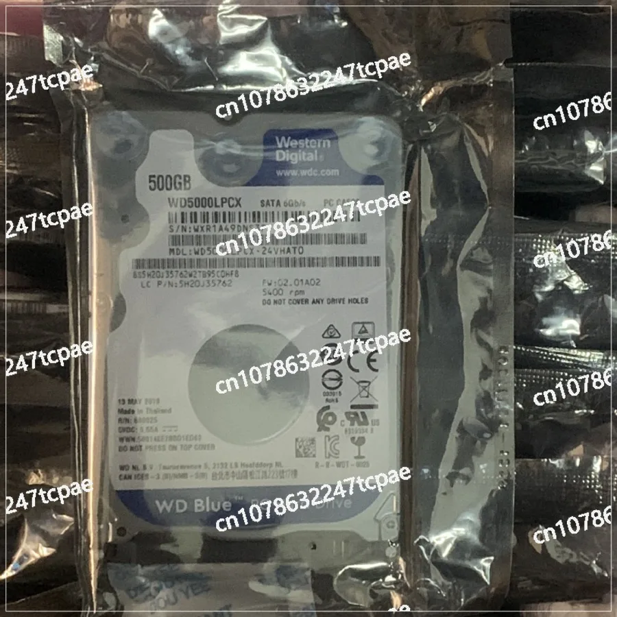 Новый механический жесткий диск Western Digital 500G WD5000LPCX-24VHAT0 2 5 дюйма