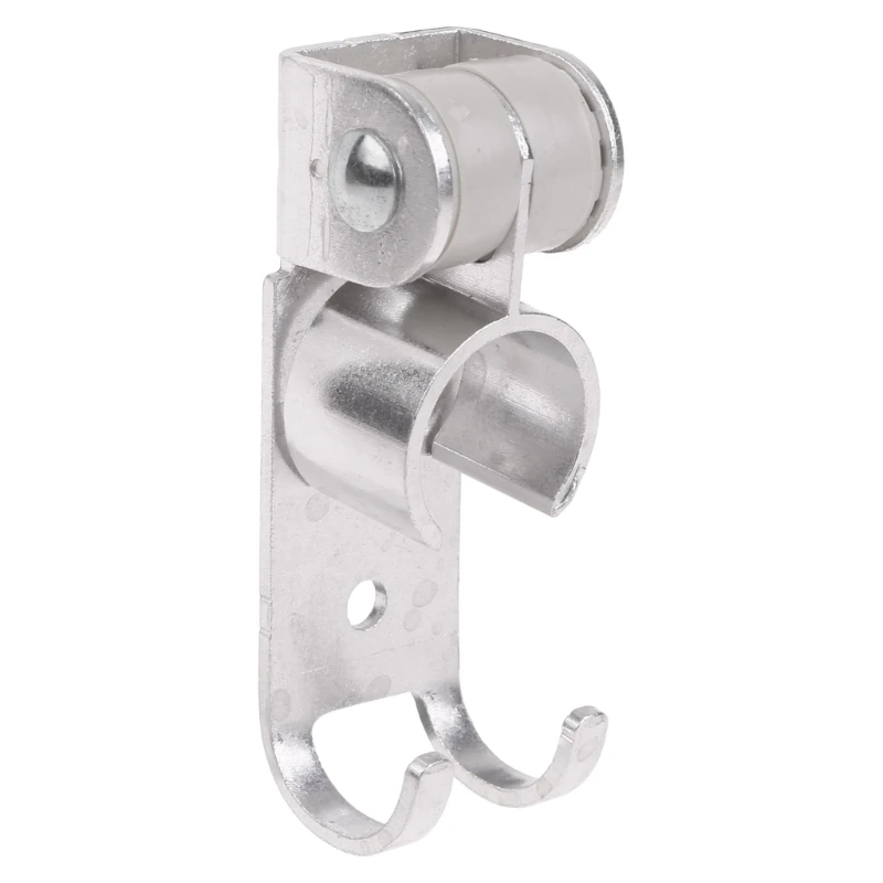 

Space Aluminum Shower Bracket Wall Mounted Shower Fixture Base Bracket for Handheld Shower for Head with Hooks Durable