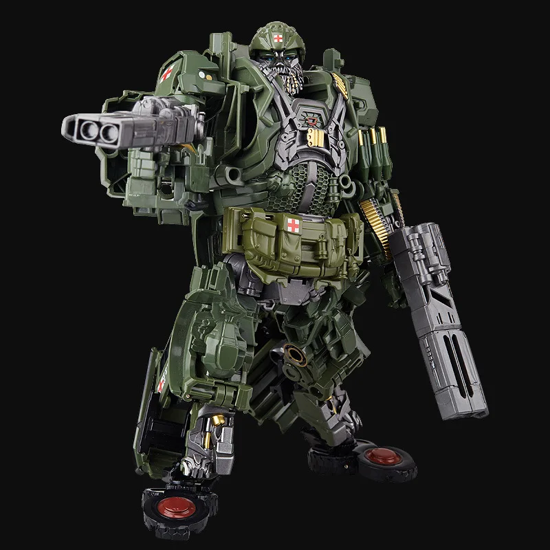 Фото Weijiang негабаритная металлическая часть MW-003 The Last Knight Hound Transformation фигурка игрушки-роботы 25 см №3