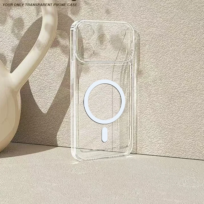 Фото Для NUBIA V80 DESIGN/V80 Vita/V80 Pro Мягкий прозрачный защитный чехол из ТПУ для телефона с магнитной наклейкой №4