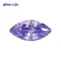 1 5x3 10x20mm marquise shape 5a dark lavender cz stone synthetic gems cubic zirconia beads for jewelry