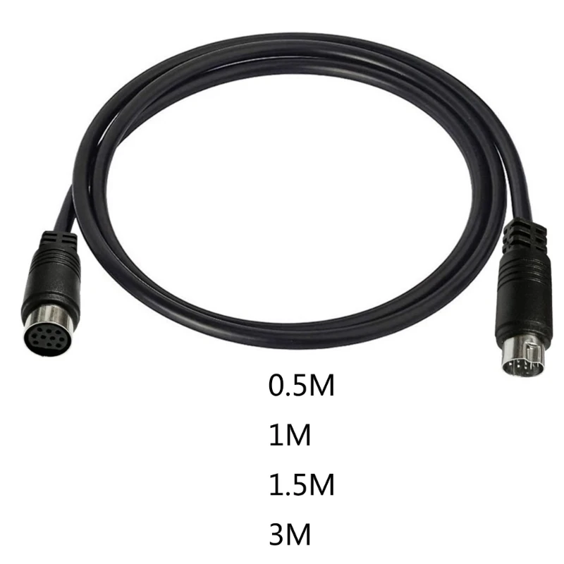 

S-Video Cable for TV VCR DVD Camcorders Video Card Mini Din 10Pin Male to Female Drop Shipping
