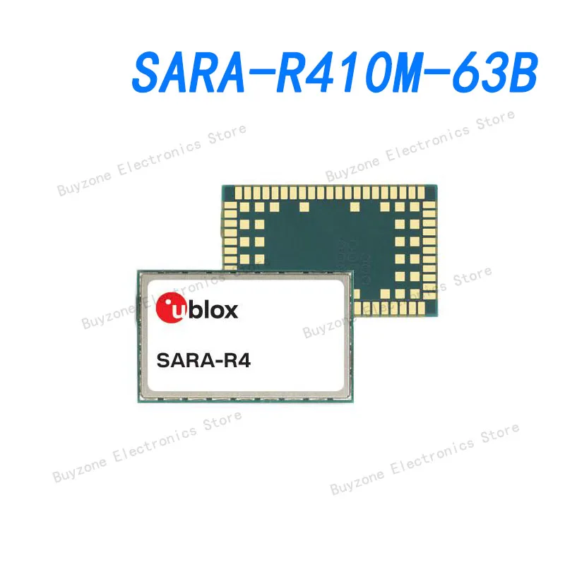 

SARA-R410M-63B Cellular Modules LTE/Cat M1 NB1 module Cat M1 NB1 Japan regional variant LGA, 16x26 mm, 250 pcs/reel