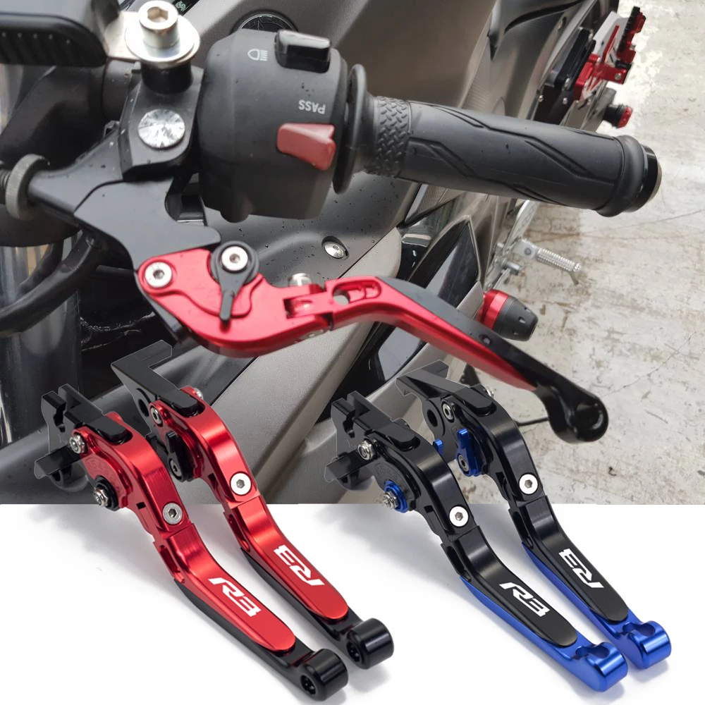 

For YAMAHA YZFR3 YZF R3 2015 2016 2017 2018 2019 2020 2021 2022 Motorcycle Accessories Parking Handle Clutch Brake Lever Bar