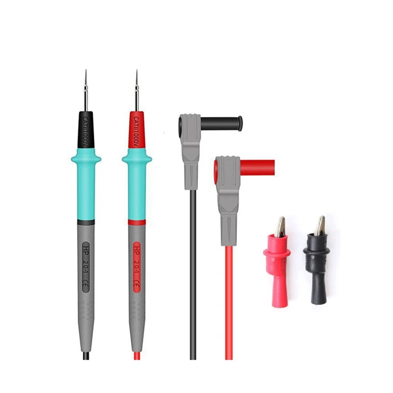 

Big Deal 1000V Universal Multimeter Test Leads Soft Silicone Cable Wire For Digital Multi Meter Needle Tip Measuring Probes Pen