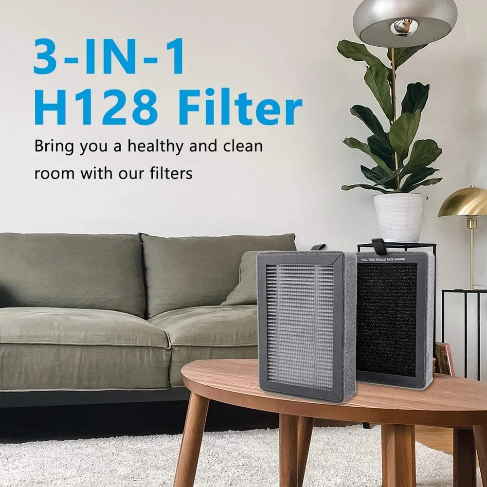 Сменный фильтр LV-H128 совместимый с очистителем воздуха LEVOIT сменный True HEPA H13 2 шт.