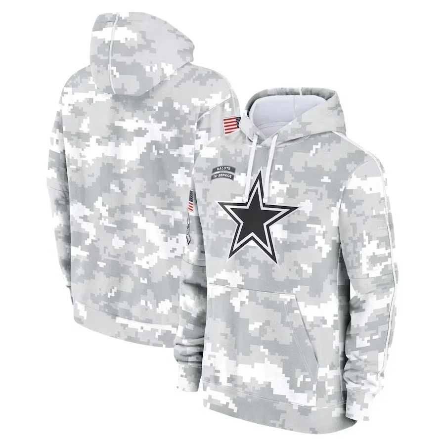 Свитер Dallas на заказ ковбойский мужской свитер 2023 2024 флисовый пуловер Salute to Service Club