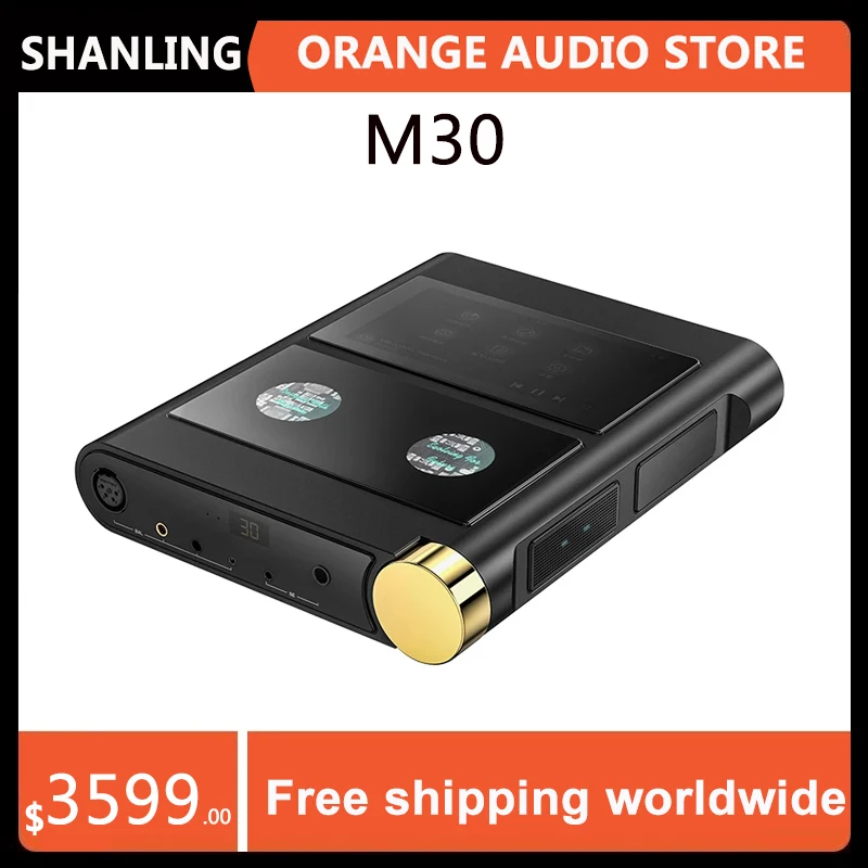 SHANLING M30 Modular Hi-Fi Desktop Streaming Player Dual AK4497 Ti OPA2211 DSD DAC Balanced Output Support WLAN