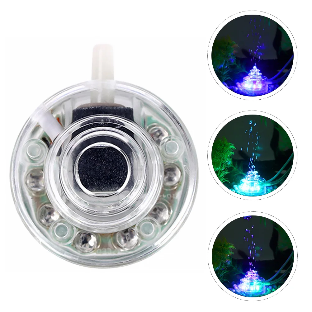 

Fish Tank Aquarium Bubbler Airlight Pump Aquariums Stones Diffuser Accessories Led Decorbubble Lampaerator Disc Stone