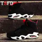 Кроссовки мужские на шнуровке, спортивная обувь на плоской подошве, летние модные, массивные кеды, большие размеры Q2