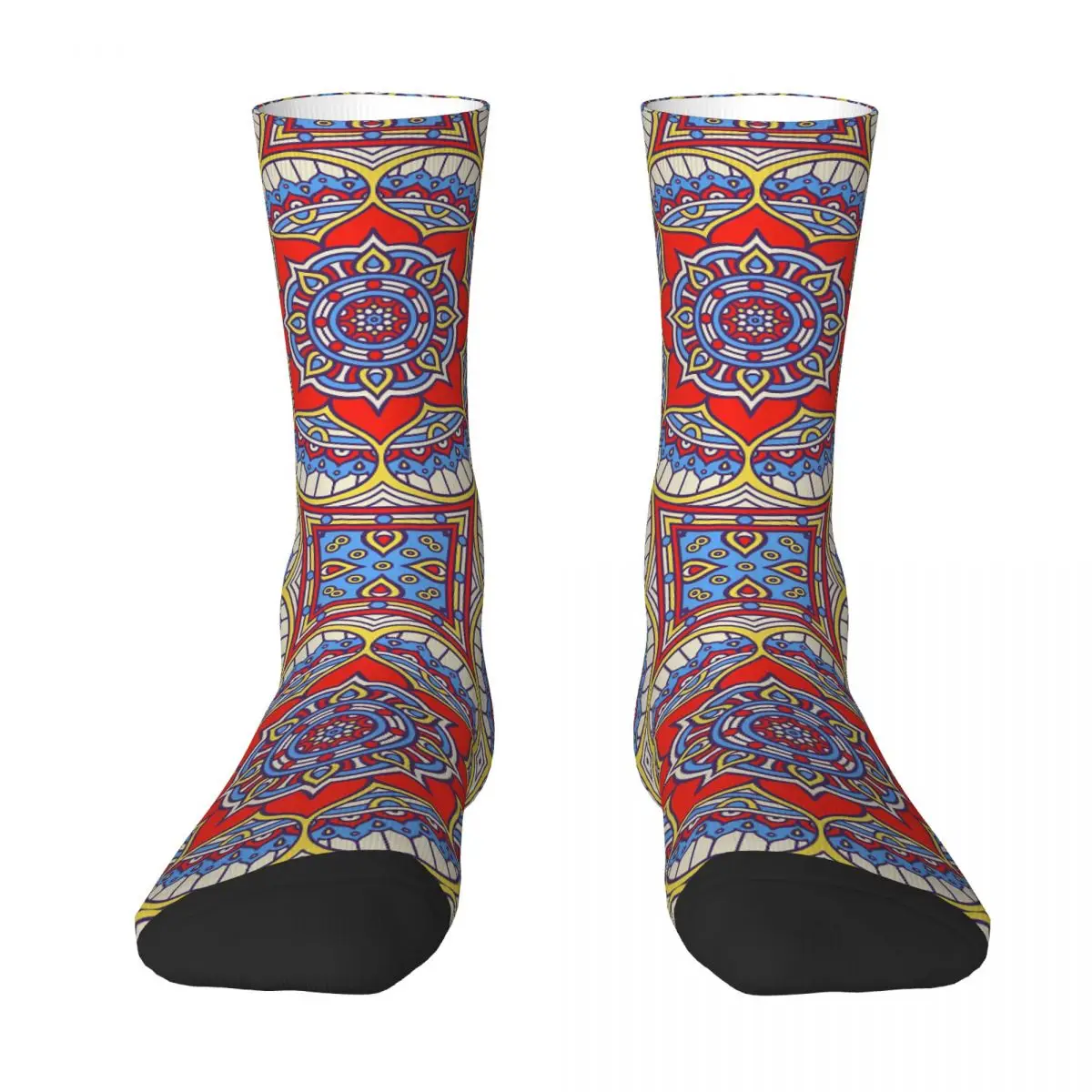 Ethnic Floral Seamless Pattern Adult Socks,Unisex socks,men Socks women Socks