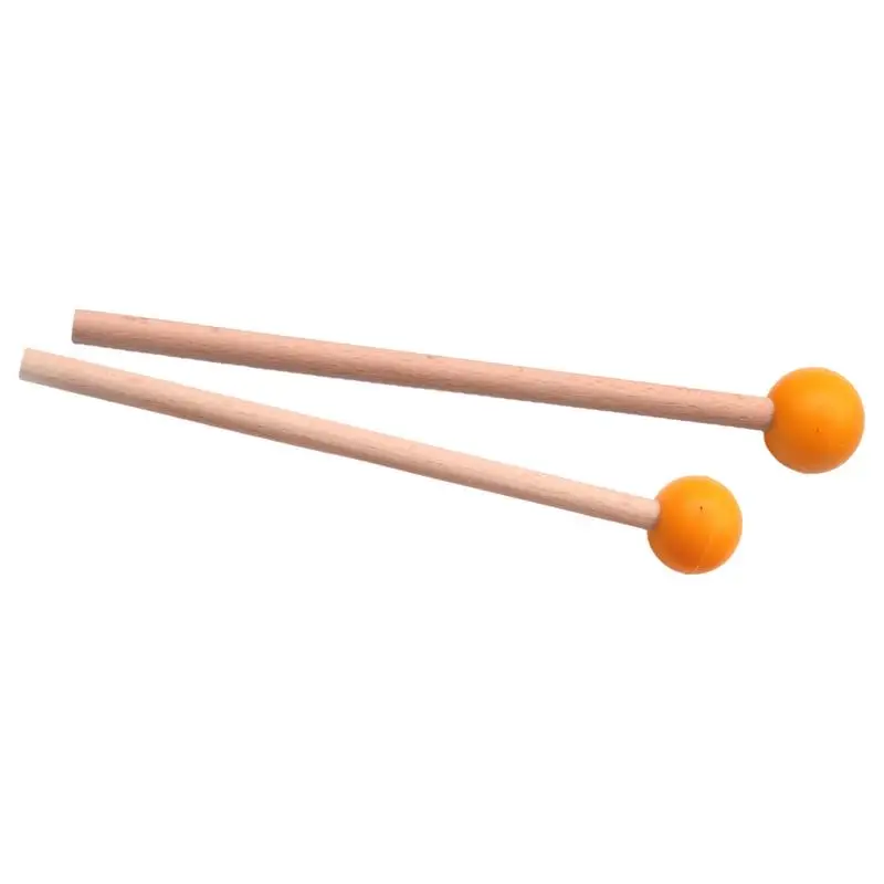 

Gong Mallet Wood Mallets Percussion Sticks Rubber Head Marimba Hammer Drum Mallets Marimba Mallets For Xylophone Chime