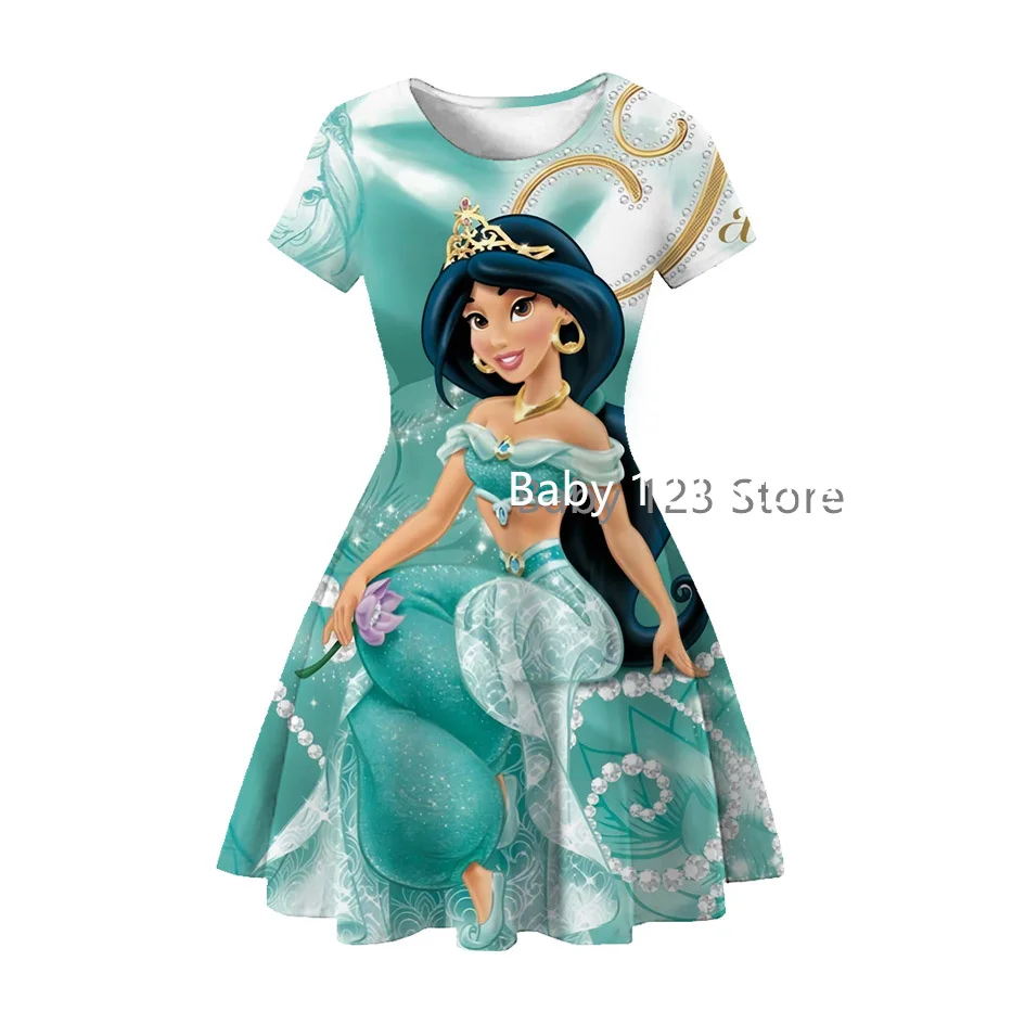 

Disney Girls Party Dress Up Ariel Princess Costume Kids Mirabel Cosplay Costume Baby Girl Dress Christmas Cainival Vestido