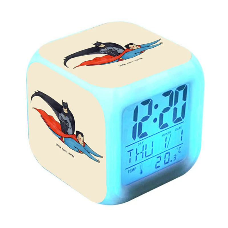 Светильник Ниме DC светлый Бэтмен Брюс Уэйн цветные прекрасные Меняющие цвет Дети