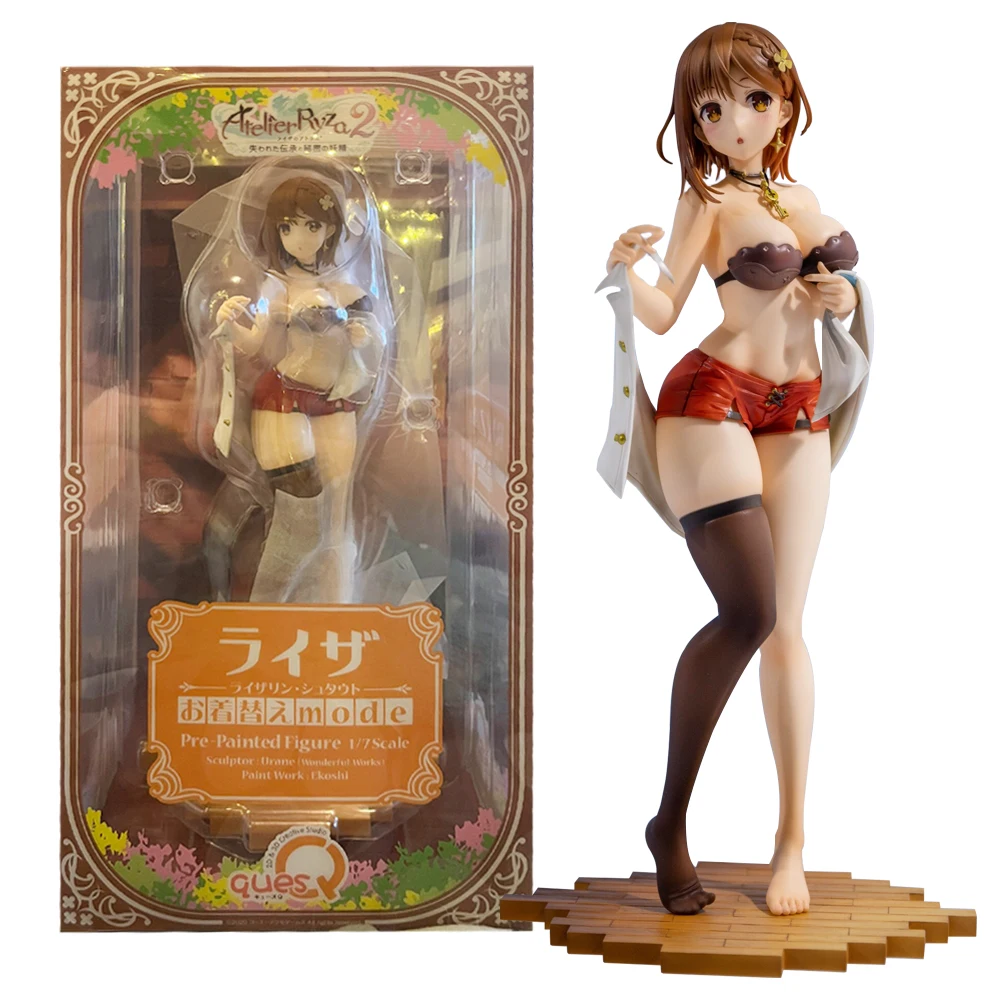 Фото 23 см аниме Atelier Ryza 2 Ushinawareta Denshou to Himitsu no Yousei Reisalin Stout Фигурка 1/7 Okigae Mode Модель Игрушечная фигурка №1