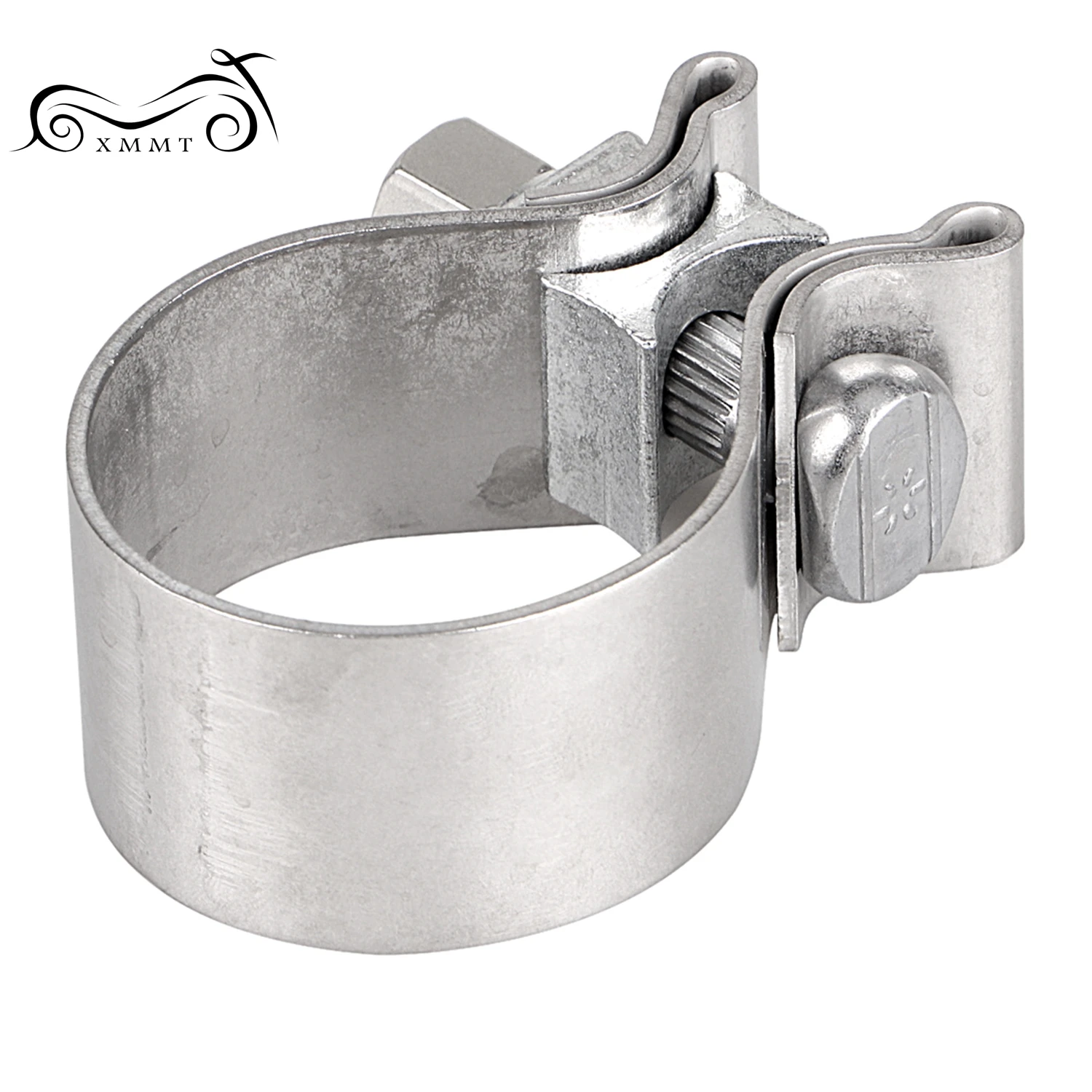 Выхлопной зажим из нержавеющей стали для мотоцикла 1 75 дюйма подходит Harley Touring