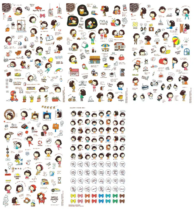 

Мультяшные наклейки XYDDJYNL