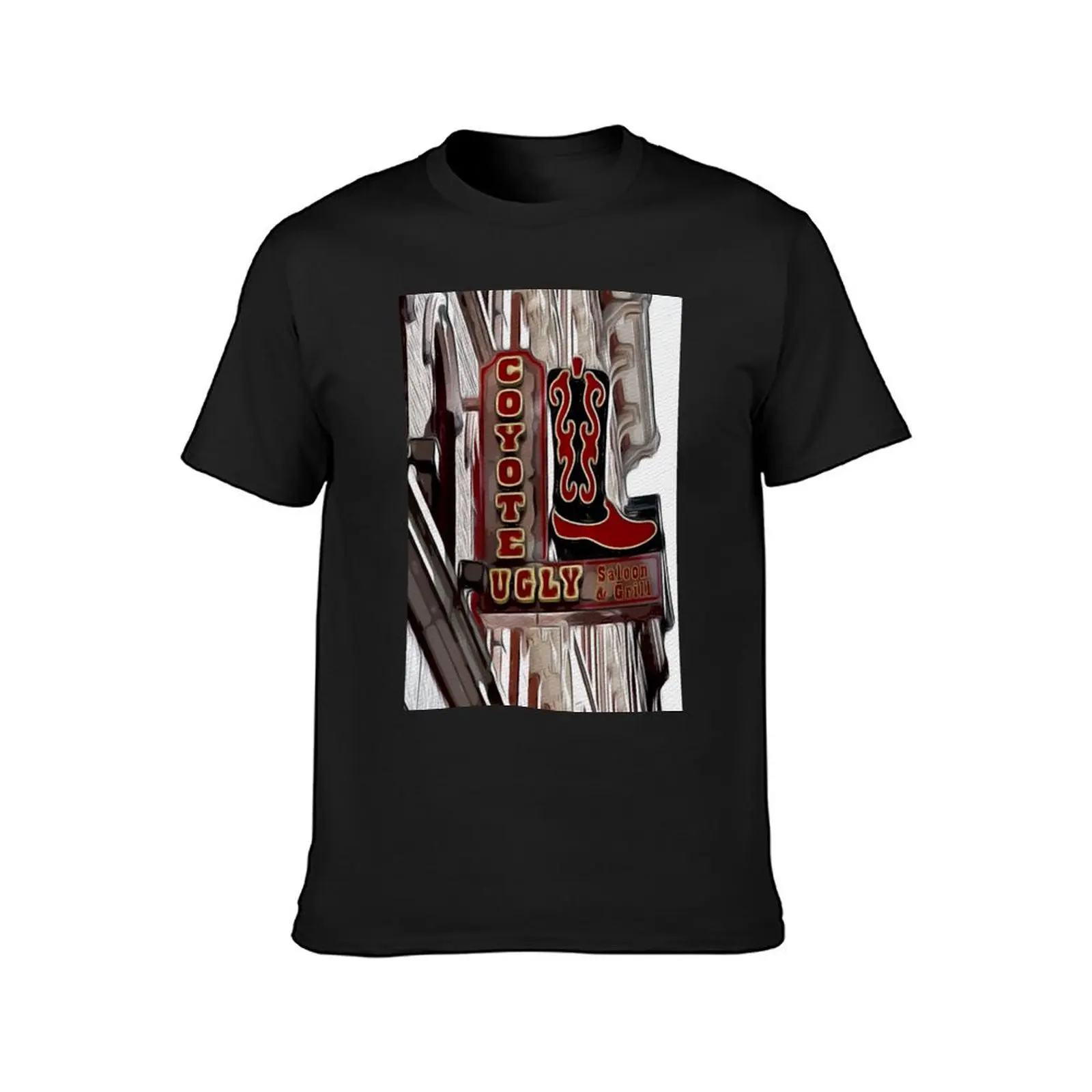 Футболка с рисунком Койота уродливого седана летняя мужская футболка из хлопка