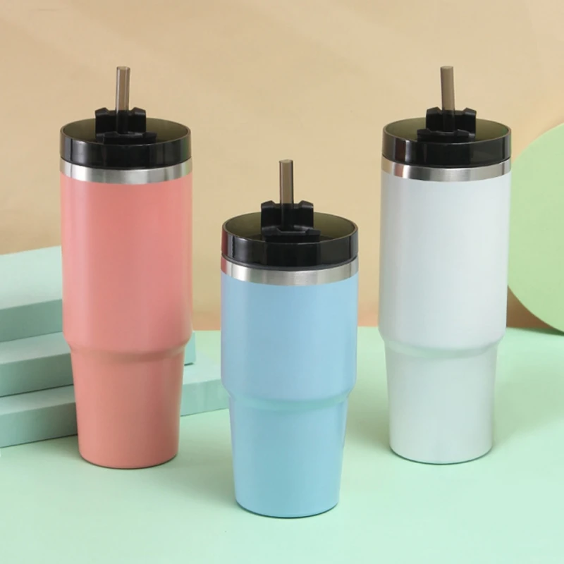 

30 унций кружка вакуумная кружка для кофе кружка из нержавеющей стали Изолированная кружка портативные двухслойные автомобильные дорожные ...