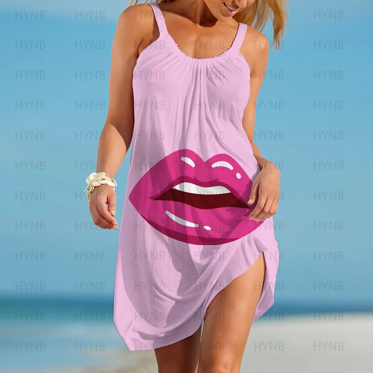 

Lipstick Women's Wear Summer 2022 Women's Wear Free Delivery Fashion Mouth Y2k Sweet Women's Wear Sunshine Hoisting Exciting Loo