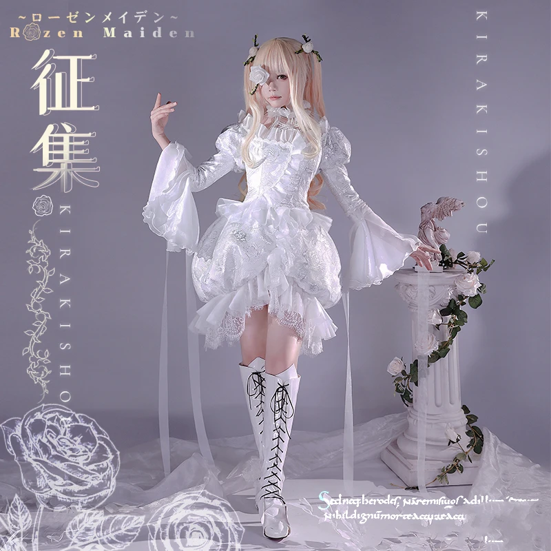 

Женский костюм для ролевых игр, костюм принцессы Рейнера из аниме «Волшебная девушка», одежда для вечевечерние в стиле «Лолита» на Хэллоуин...