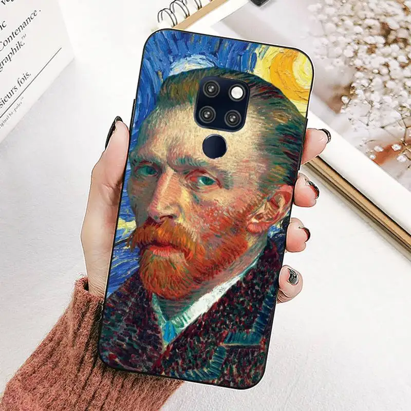 Чехол для телефона с картиной Ван Гога маслом Huawei Mate 20 10 9 40 30 lite pro X Nova 2 3i 7se |