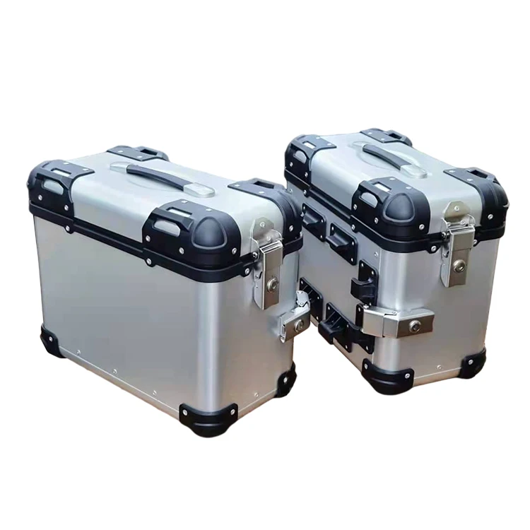 

36L F2-MOTO Cheap Small Motorcycle Side Box Pair Delivery Motorcycle Saddle Boxes