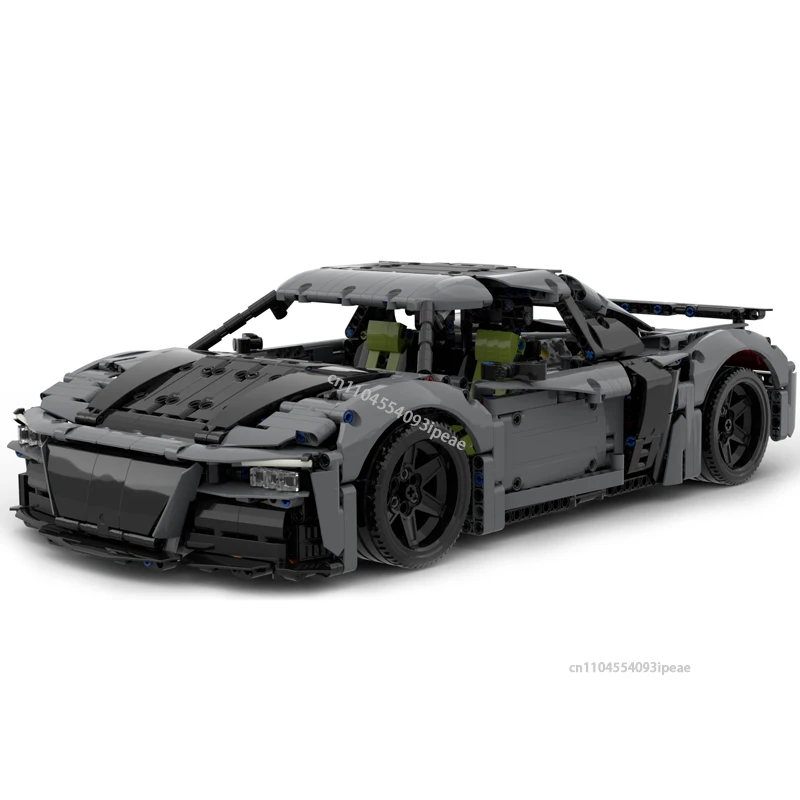 Фото Технический супергоночный автомобиль GT3 Corvette R8 F-1 The Iron Knights Truck Строительные блоки DIY Чемпион автомобиля 42156 Кирпичи Игрушка в подарок №2