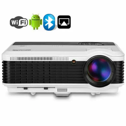 

Full HD LED Smart Projector 1080P WiFi Android 6.0 Blue-tooth Airplay Correction
