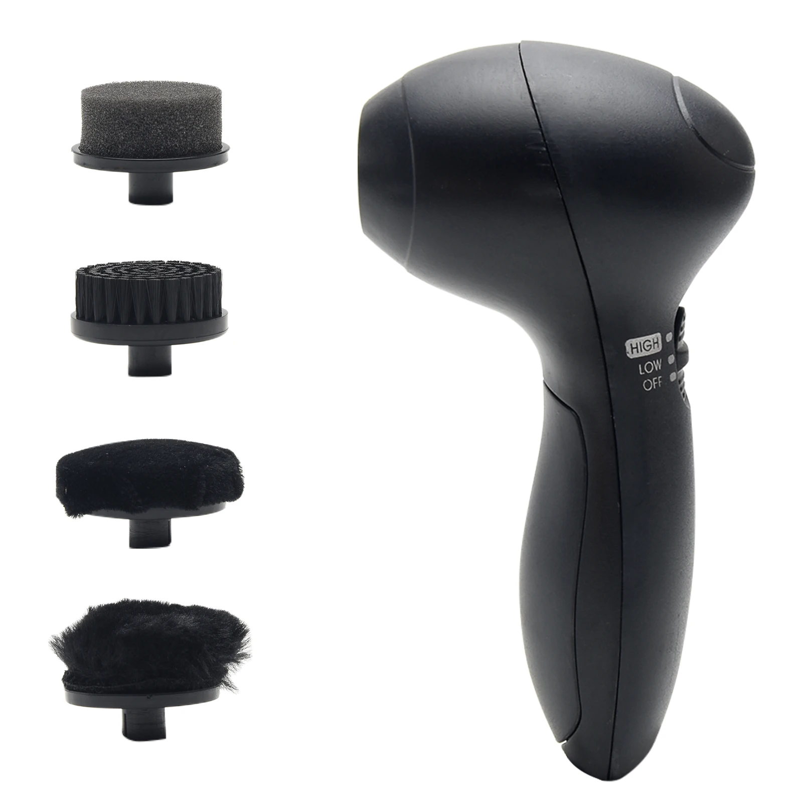 

Hand Held Cleaning Set Shine Polisher Useful Bags Car Seat Automatic Electric Shoe Brush Portable Battery Powered Light Weight